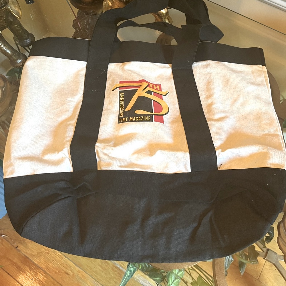 Time Magazine 75th Canvas Tote